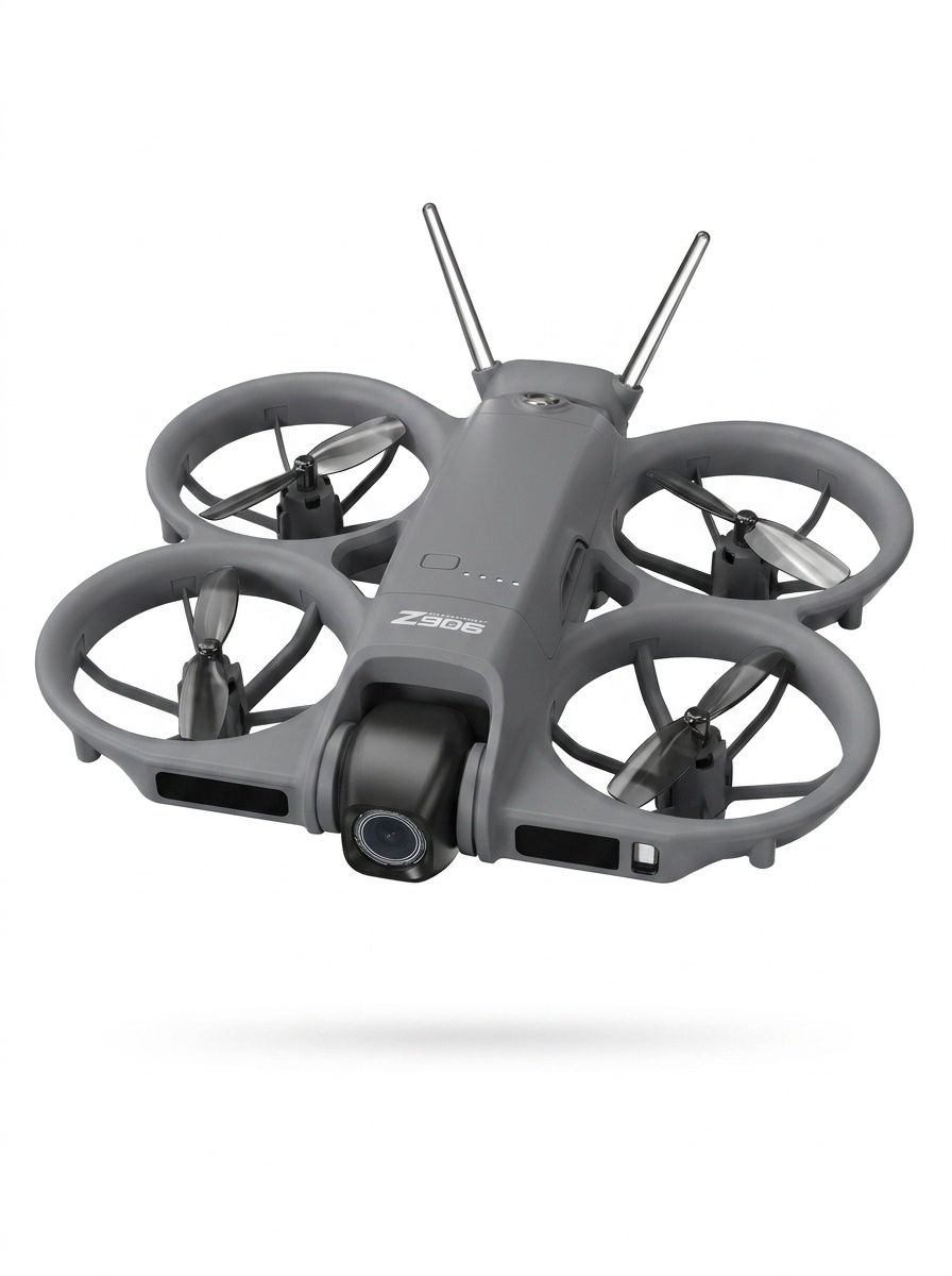 Z906 FPV-Drohne mit 4,3-Zoll-Bildschirmsteuerung, HD-Kamera, optischer Flusspositionierung und intelligenter Hindernisvermeidung