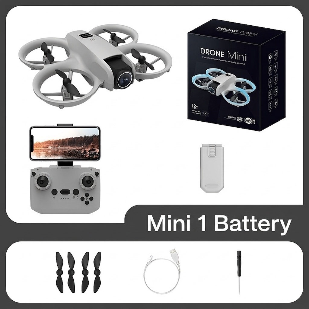 T3 Mini-Drohne mit zwei Objektiven, HD-Kamera, 135° verstellbarem Objektiv, intelligentem Schwebeflug in fester Höhe und Echtzeit-FPV