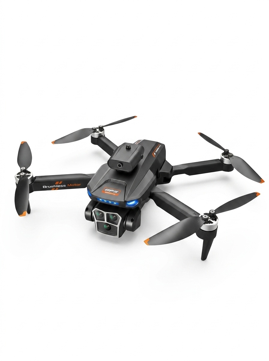 S158 GPS-Drohne mit 4K-Kamera, 4,5-Zoll-Bildschirmfernbedienung, intelligenter Hindernisvermeidung und optischem Fluss-Schwebemodus