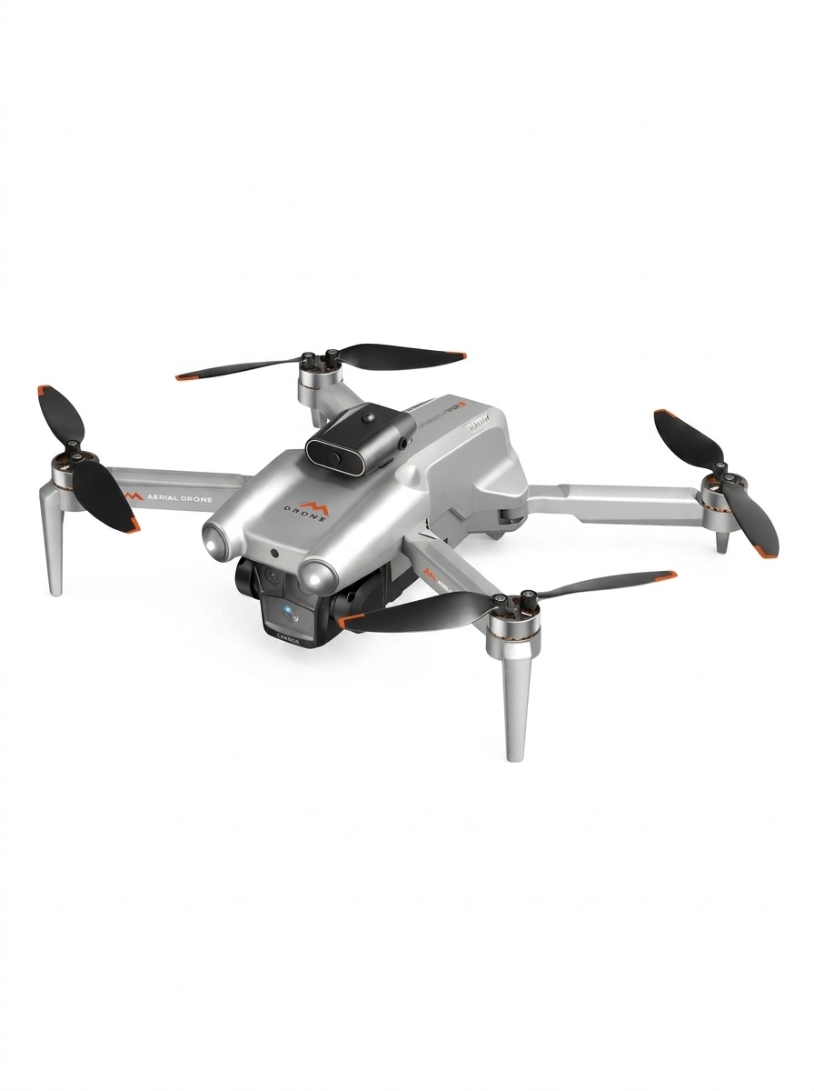Dron M6 sin escobillas con cámara 4K, sistema inteligente de evitación de obstáculos, posicionamiento GPS y control remoto con pantalla de 4,3 pulgadas.