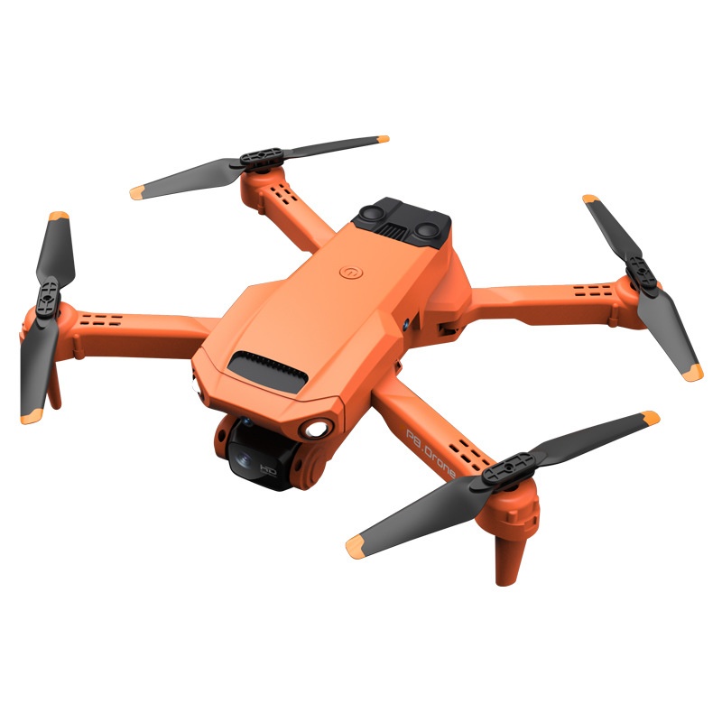 Dron P8 8K con doble cámara, GPS, FPV, cuadricóptero, evitación de obstáculos de 360°, posicionamiento por flujo óptico y diseño plegable.