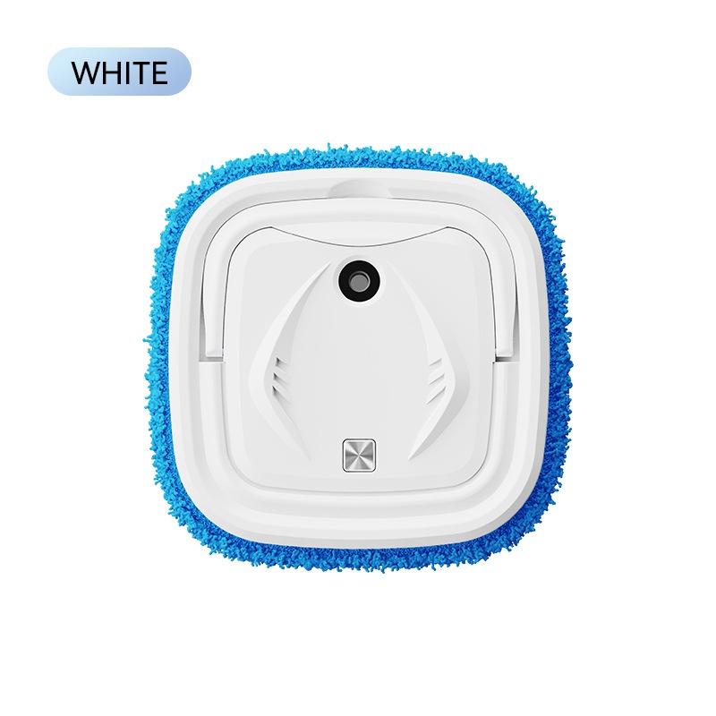 Smart Robotic Mop with Auto Spray, High-Speed Rotation Auto Floor Cleaner, Dual Dry/Wet Cleaning, Quiet Operation, 1200mAh Battery, 1.5 Hour Runtime
