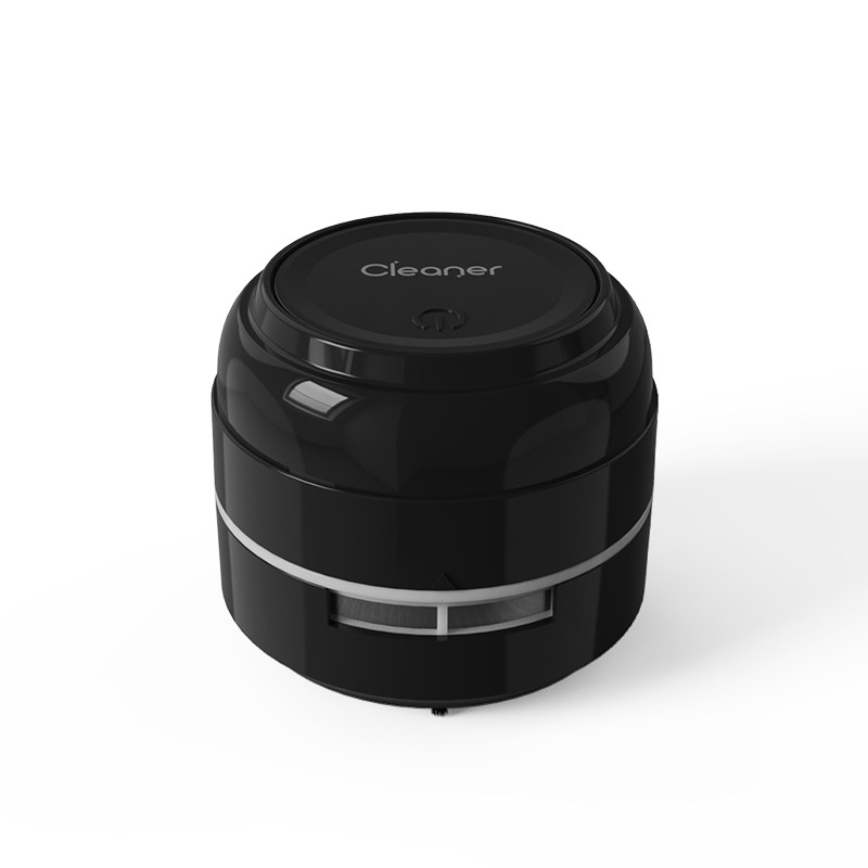 Portable Mini Desktop Vacuum Cleaner, Desk Dust Sweeper for Keyboard & Crumbs, Strong Suction, Micro-Porous Filter, Battery Operated for Home or Office