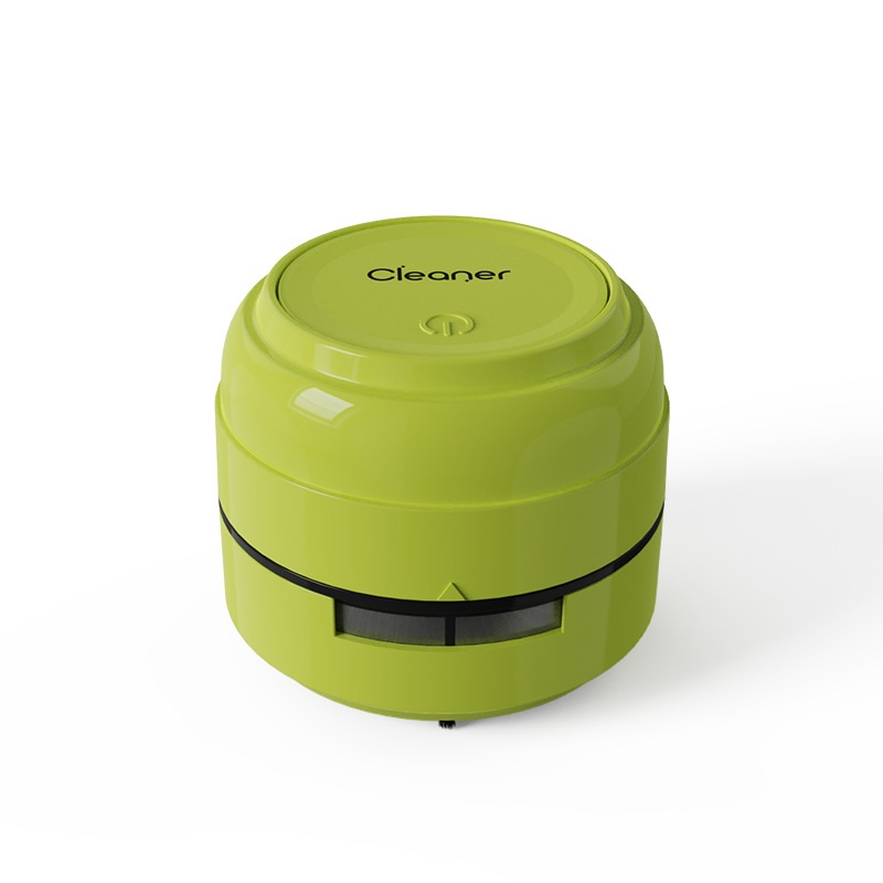 Portable Mini Desktop Vacuum Cleaner, Desk Dust Sweeper for Keyboard & Crumbs, Strong Suction, Micro-Porous Filter, Battery Operated for Home or Office