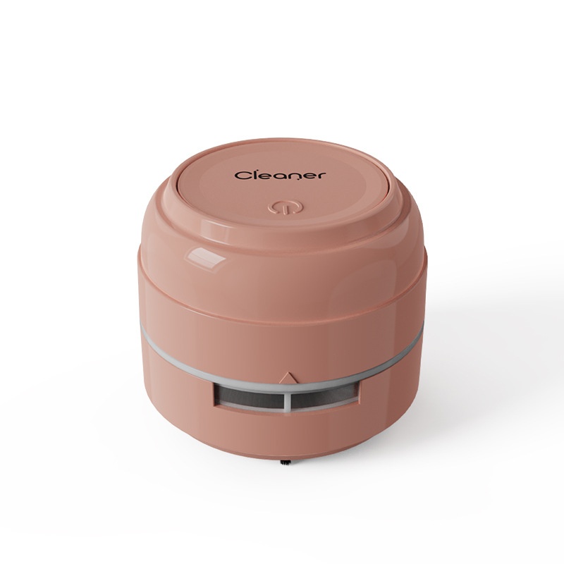 Portable Mini Desktop Vacuum Cleaner, Desk Dust Sweeper for Keyboard & Crumbs, Strong Suction, Micro-Porous Filter, Battery Operated for Home or Office