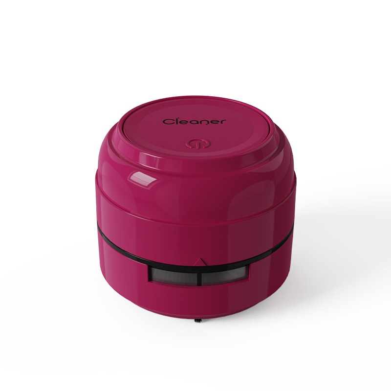 Portable Mini Desktop Vacuum Cleaner, Desk Dust Sweeper for Keyboard & Crumbs, Strong Suction, Micro-Porous Filter, Battery Operated for Home or Office
