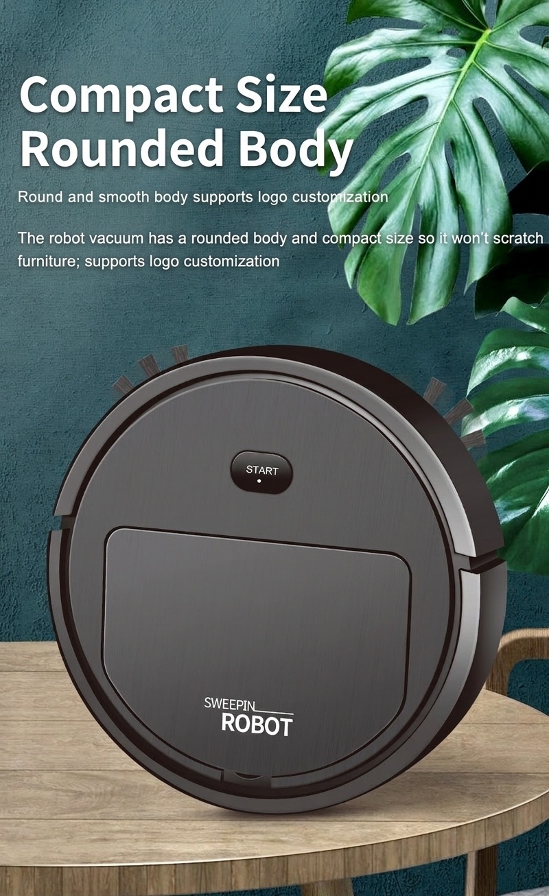 K235 3-in-1 Smart Robot Vacuum Cleaner with Mop & Humidifier, Sweeping & Vacuuming, Smart Obstacle Avoidance, 1500mAh Battery, 60+ Min Quiet Operation