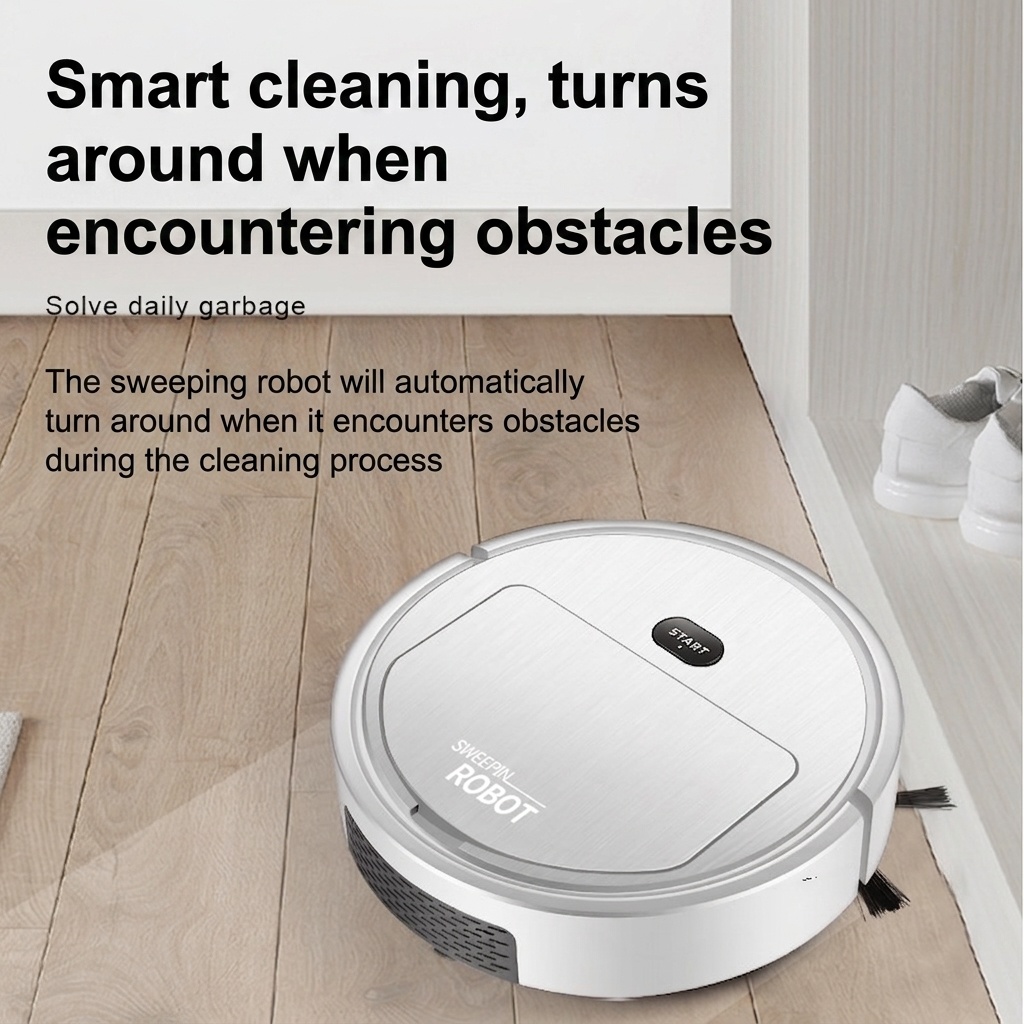 K235 3-in-1 Smart Robot Vacuum Cleaner with Mop & Humidifier, Sweeping & Vacuuming, Smart Obstacle Avoidance, 1500mAh Battery, 60+ Min Quiet Operation