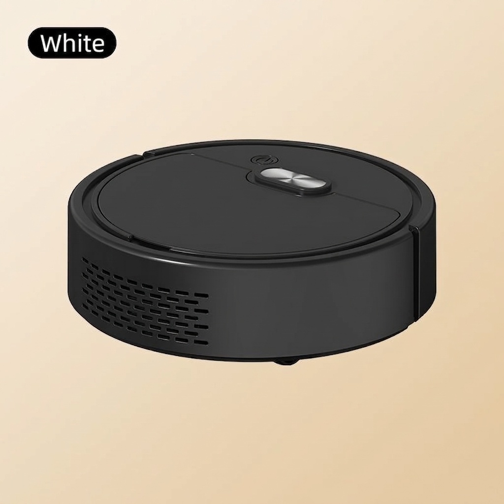 Smart Robot Vacuum Cleaner & Mop, 3-in-1 Auto Sweeping for Pet Hair, Slim 60mm Design, Intelligent Navigation, Quiet 45dB Operation, 60-Min Runtime