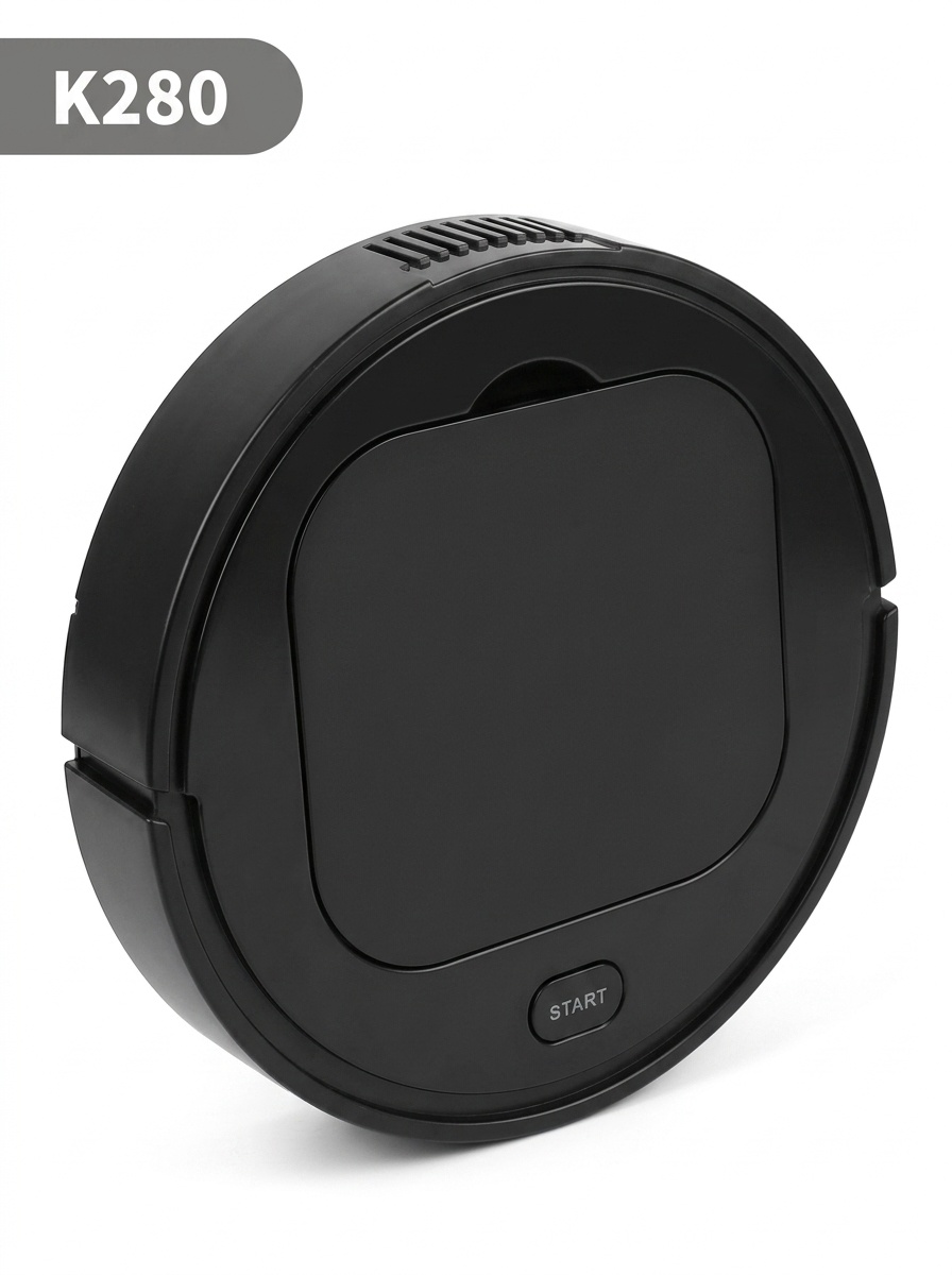Smart Robot Vacuum Cleaner with Auto Mop & Spray, 1800Pa Powerful Suction, Slim Design for Under Furniture, Quiet Operation (<60dB), 90-Min Battery Life
