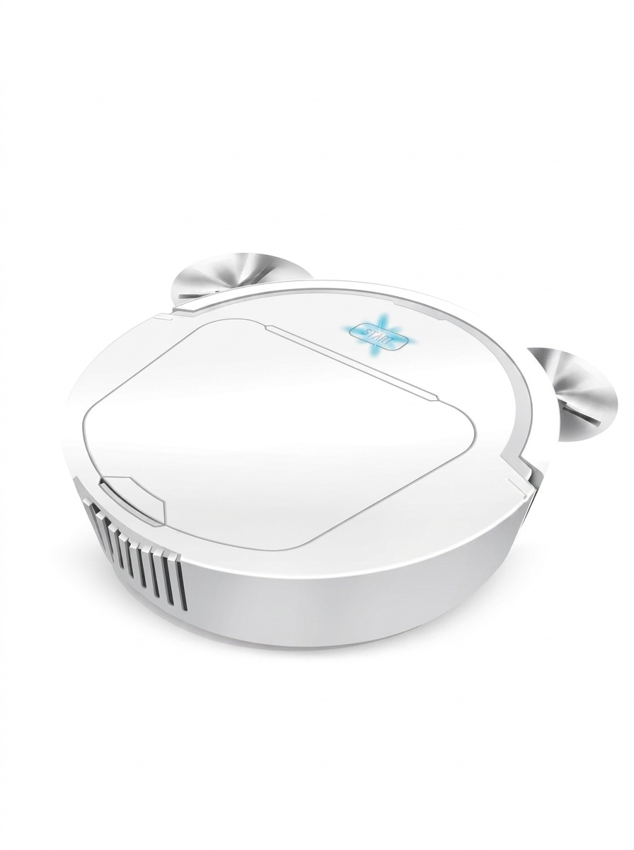 YS28 3-in-1 Robotic Vacuum Cleaner, Sweep, Mop & Vacuum, Powerful Suction, Slim 7cm Design for Under Furniture, Low-Noise Operation, 80-Min Battery Life