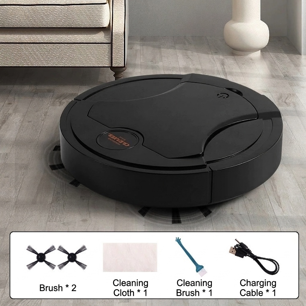 K250A Smart Robot Vacuum Cleaner, 5-in-1 Sweep, Mop, Vacuum, Humidify & UV Sterilize, Intelligent Obstacle Avoidance, 1200mAh Battery, 90-Min Runtime