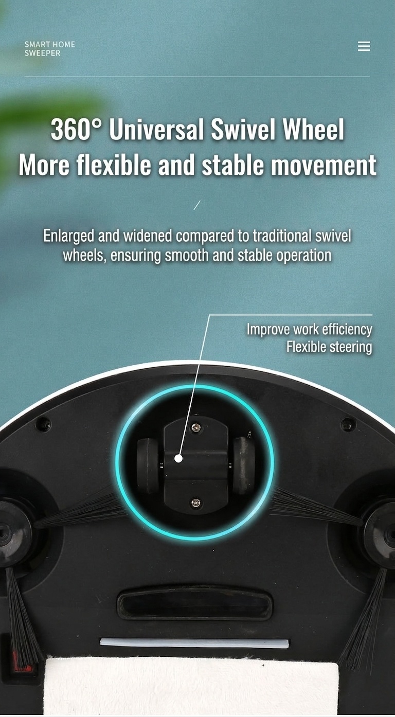 K250A Smart Robot Vacuum Cleaner, 5-in-1 Sweep, Mop, Vacuum, Humidify & UV Sterilize, Intelligent Obstacle Avoidance, 1200mAh Battery, 90-Min Runtime