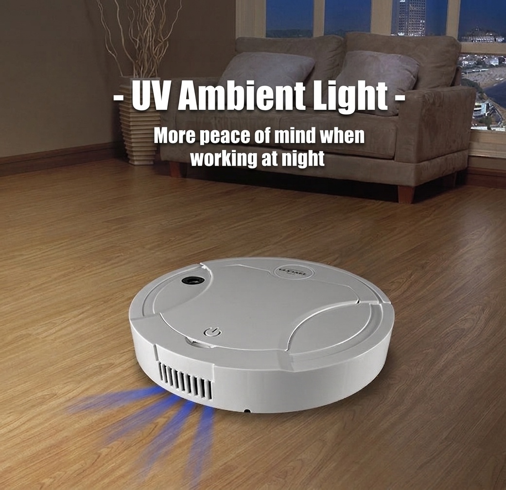K250A Smart Robot Vacuum Cleaner, 5-in-1 Sweep, Mop, Vacuum, Humidify & UV Sterilize, Intelligent Obstacle Avoidance, 1200mAh Battery, 90-Min Runtime
