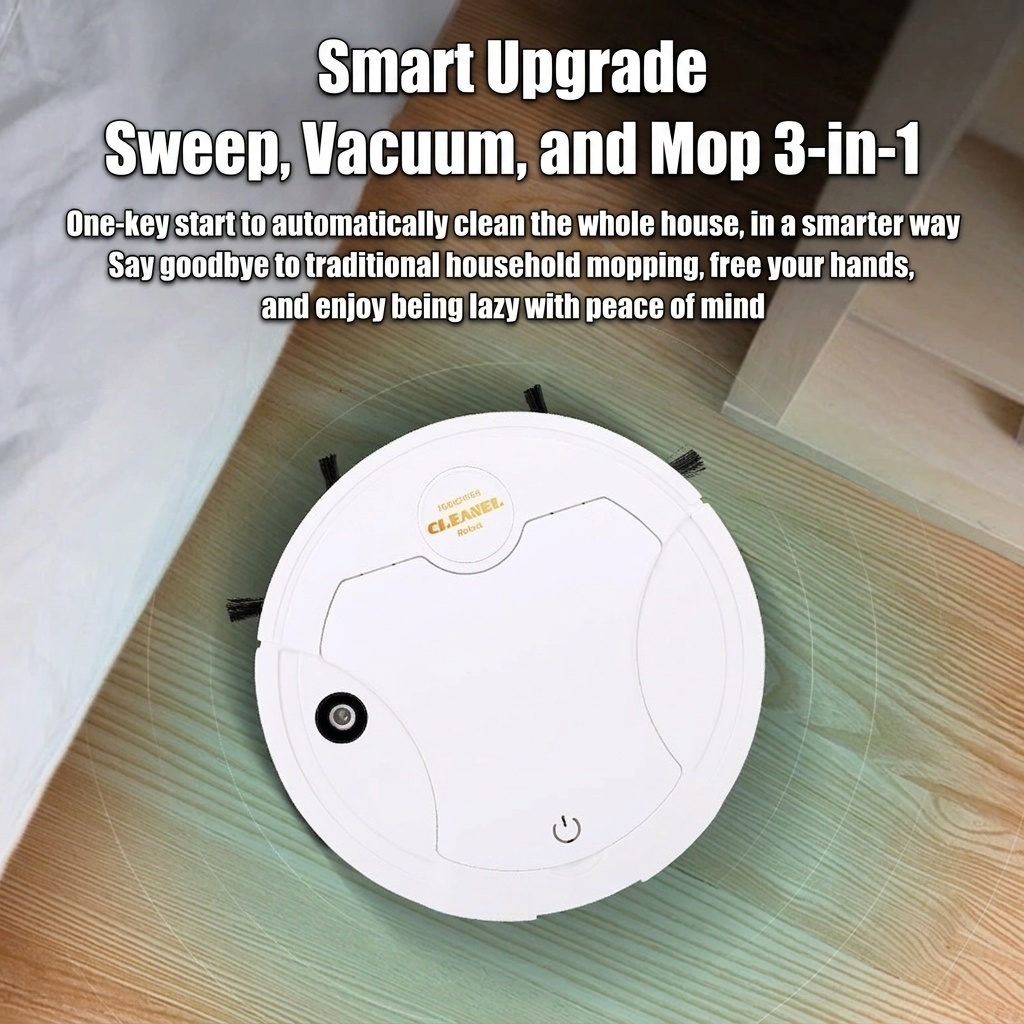K250A Smart Robot Vacuum Cleaner, 5-in-1 Sweep, Mop, Vacuum, Humidify & UV Sterilize, Intelligent Obstacle Avoidance, 1200mAh Battery, 90-Min Runtime