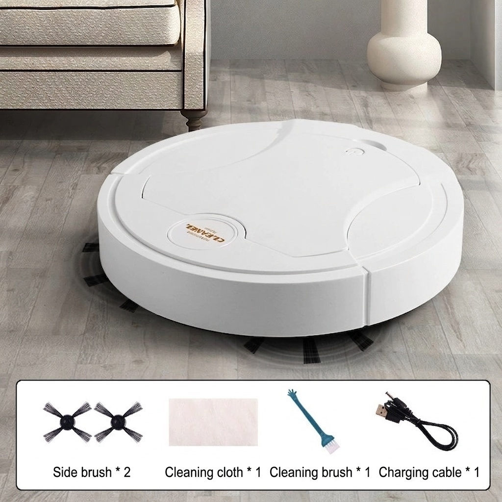 K250A Smart Robot Vacuum Cleaner, 5-in-1 Sweep, Mop, Vacuum, Humidify & UV Sterilize, Intelligent Obstacle Avoidance, 1200mAh Battery, 90-Min Runtime