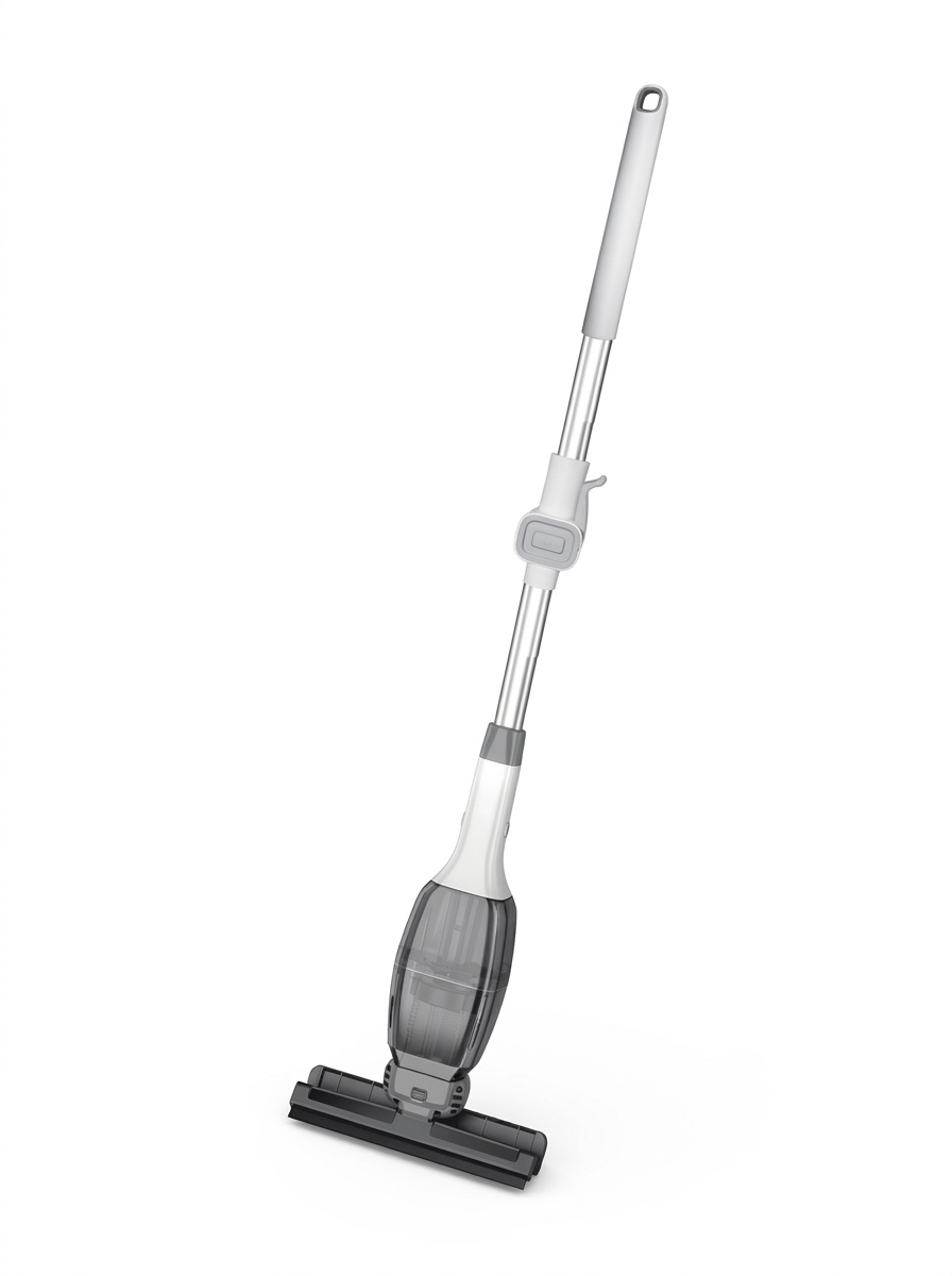 AA108 Wireless 2-in-1 Electric Mop & Window Cleaner, Ultra-Light Cordless Floor Scrubber, Strong Suction, Visual Water Tank, Extendable Handle, Long Battery Life