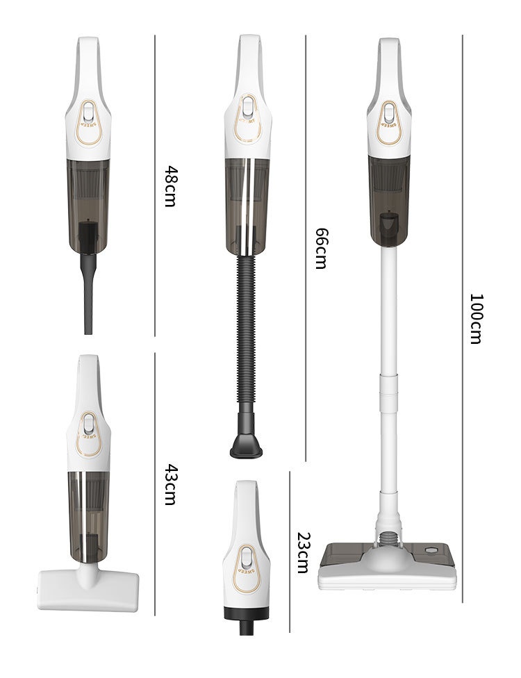 120W Wireless Handheld Vacuum Cleaner, 10kPa Powerful Suction, Lightweight & Portable for Home & Car, 5-Double Noise Reduction, 30-Min Battery Life