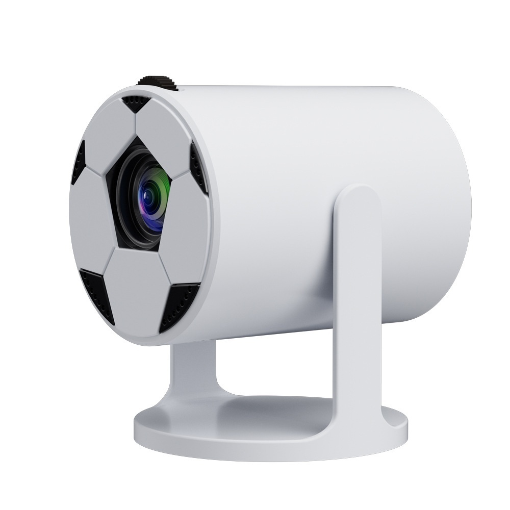 Mini Football Projector, 720P HD Portable Movie Projector with WiFi 6 & HDMI, 200 ANSI Lumens, 110" Display, Built-in High-Fidelity Speaker for Home Theater