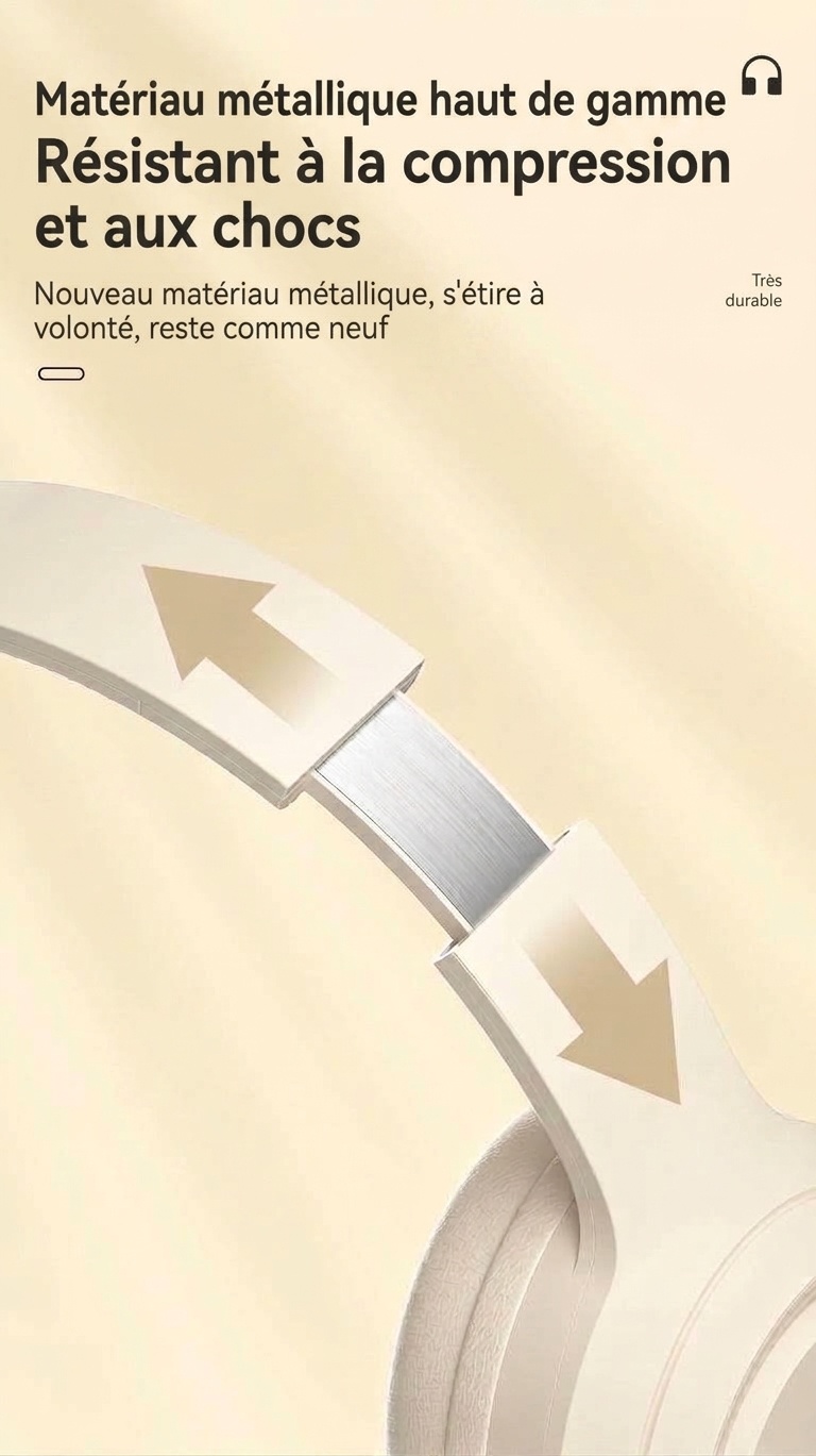 Wireless Over-Ear Bluetooth Foldable Headphones