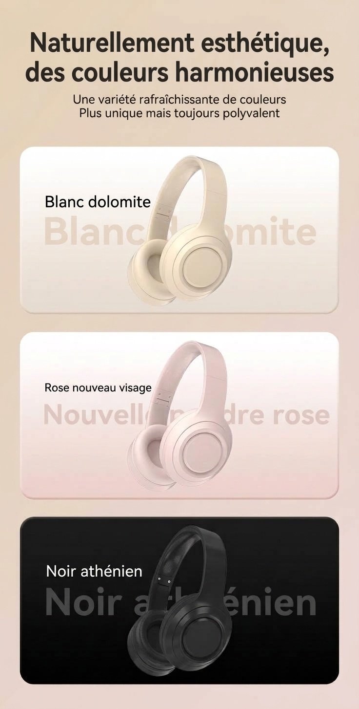 Wireless Over-Ear Bluetooth Foldable Headphones