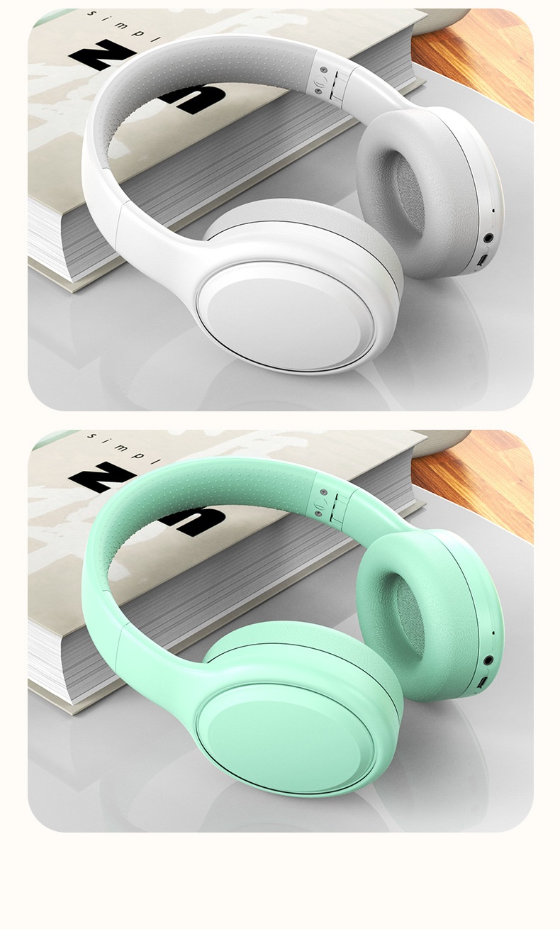 Wireless Bluetooth 5.3 Over-Ear Foldable Headphones