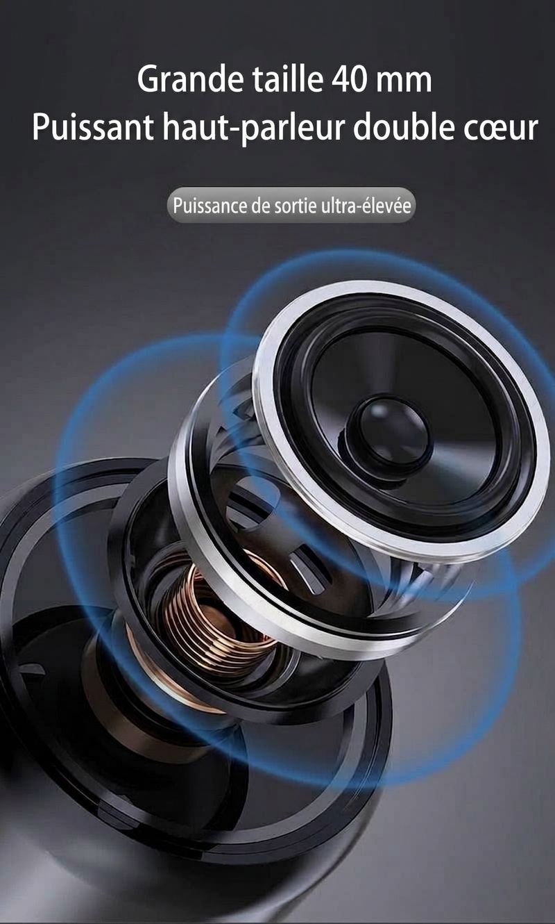 Wireless Over-Ear Bluetooth 5.3 Foldable Headphones