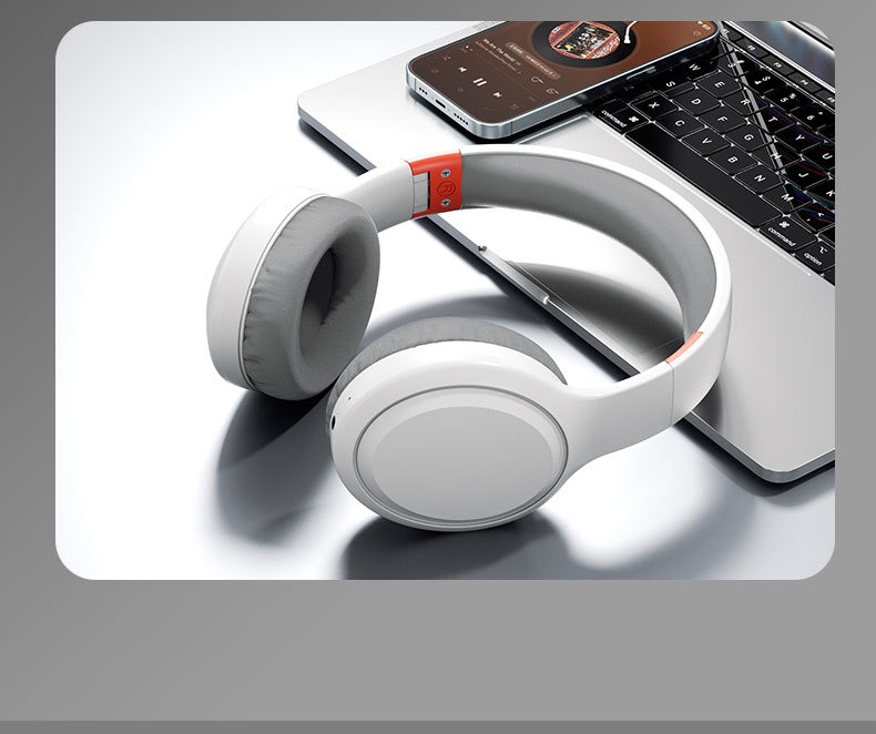 Wireless Over-Ear Bluetooth 5.3 Foldable Headphones