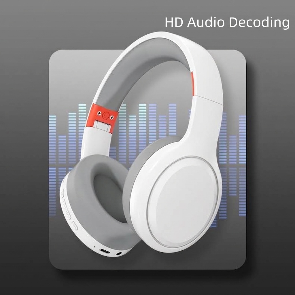 Wireless Over-Ear Bluetooth 5.3 Foldable Headphones