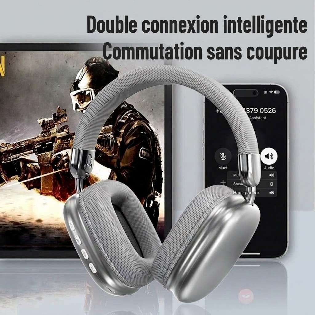 WH-35MAX Wireless Over-Ear Bluetooth 5.3 Headphones