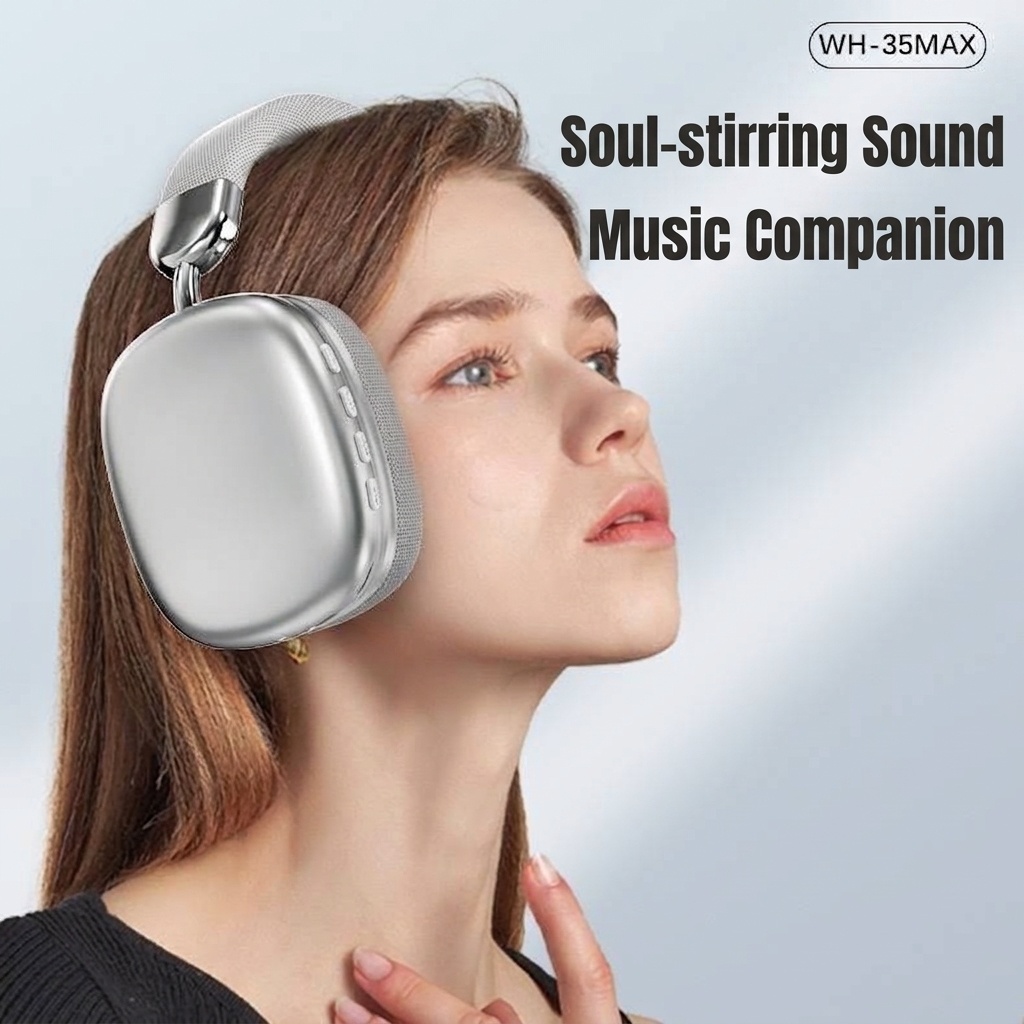 WH-35MAX Wireless Over-Ear Bluetooth 5.3 Headphones