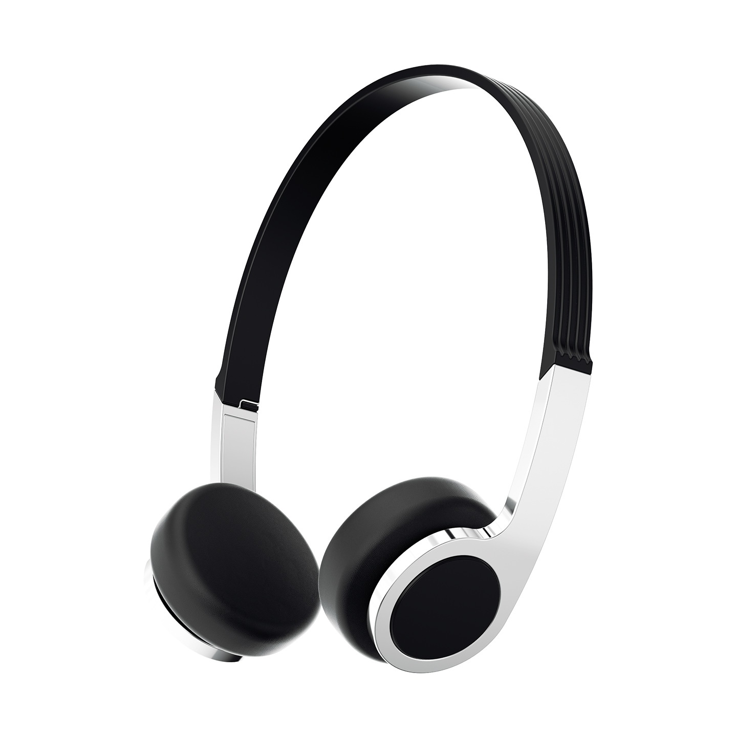 Wireless Bluetooth 5.3 On-Ear Headphones with AI Noise Cancellation Mic, Large Audio Drivers, Lightweight Ergonomic Soft Ear Cushions for Calling & Commute