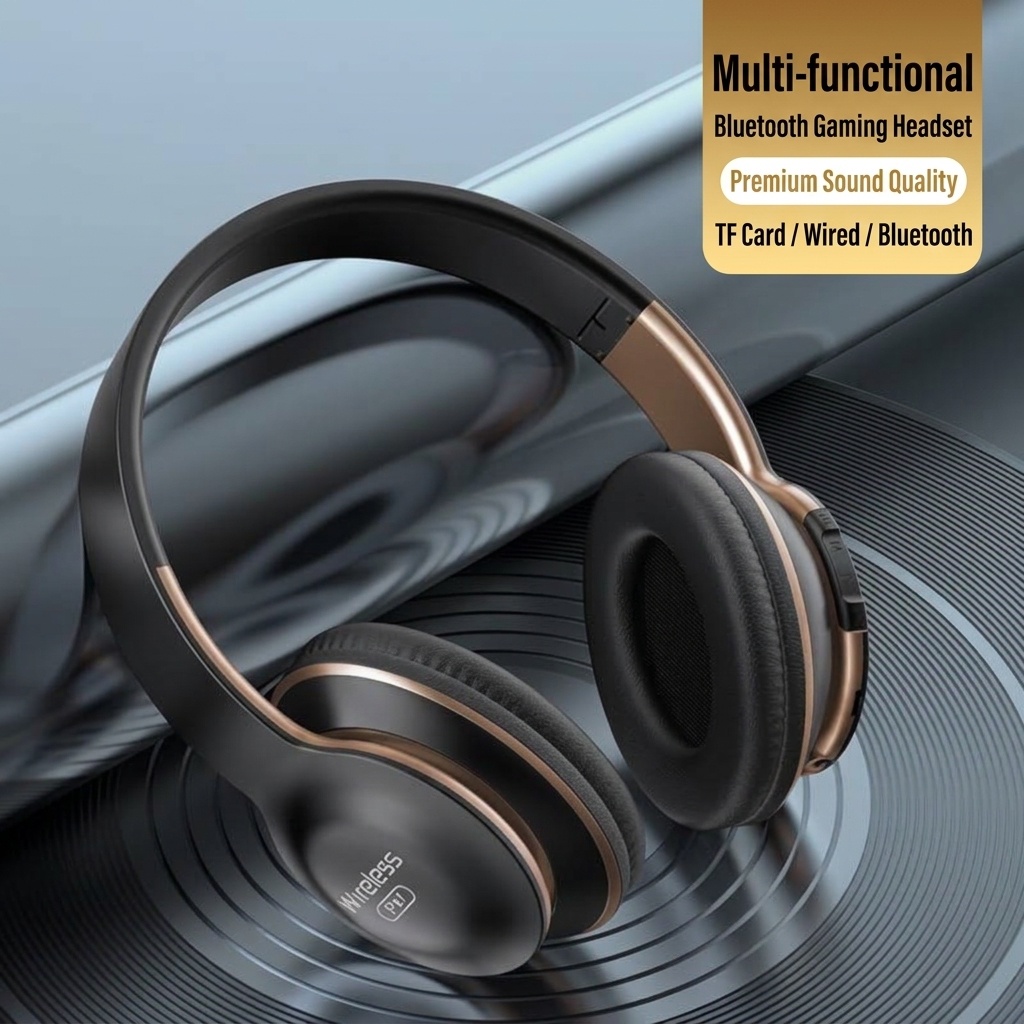 Active Noise Cancelling Wireless Bluetooth 5.0 Over-Ear Headphones with 40mm Drivers, 30-Hour Playtime, Deep Bass Hi-Fi Audio, Soft Protein Ear Cushions