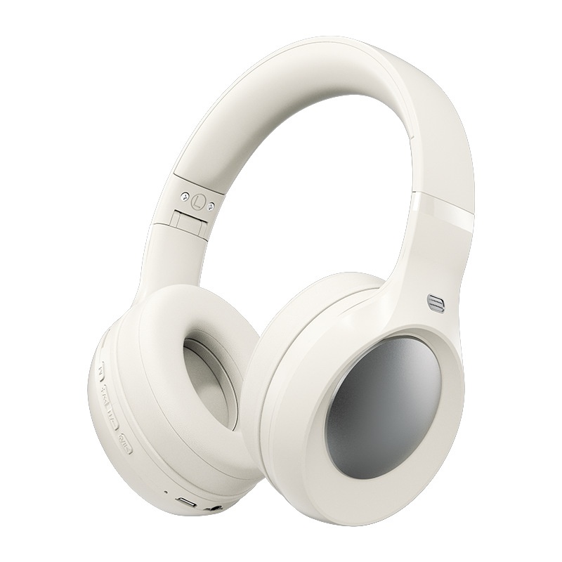 Active Noise Cancelling Wireless Bluetooth 5.3 Headphones with 40mm Drivers, 24-Hour Playtime, Built-in Mic & Plush Memory Foam Ear Pads, Over-Ear Stereo Headset