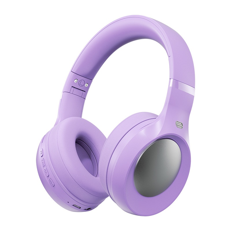 Active Noise Cancelling Wireless Bluetooth 5.3 Headphones with 40mm Drivers, 24-Hour Playtime, Built-in Mic & Plush Memory Foam Ear Pads, Over-Ear Stereo Headset