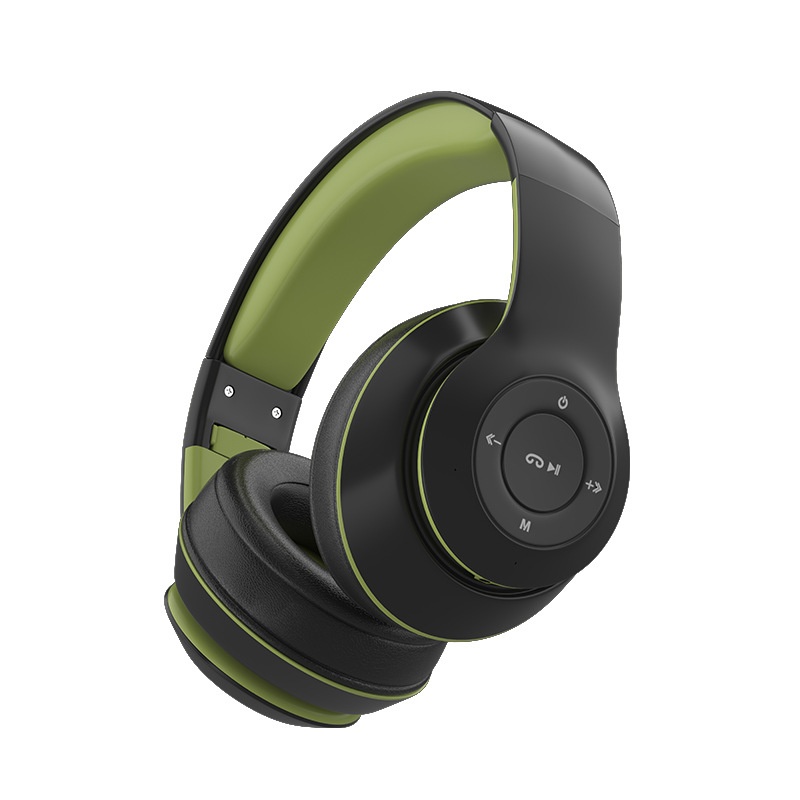Wireless Bluetooth 5.2 Over-Ear Headphones with 40mm Drivers, Deep Bass, 25-Hour Battery Life, TF Card Slot & 3.5mm AUX Wired Mode, Foldable Headset