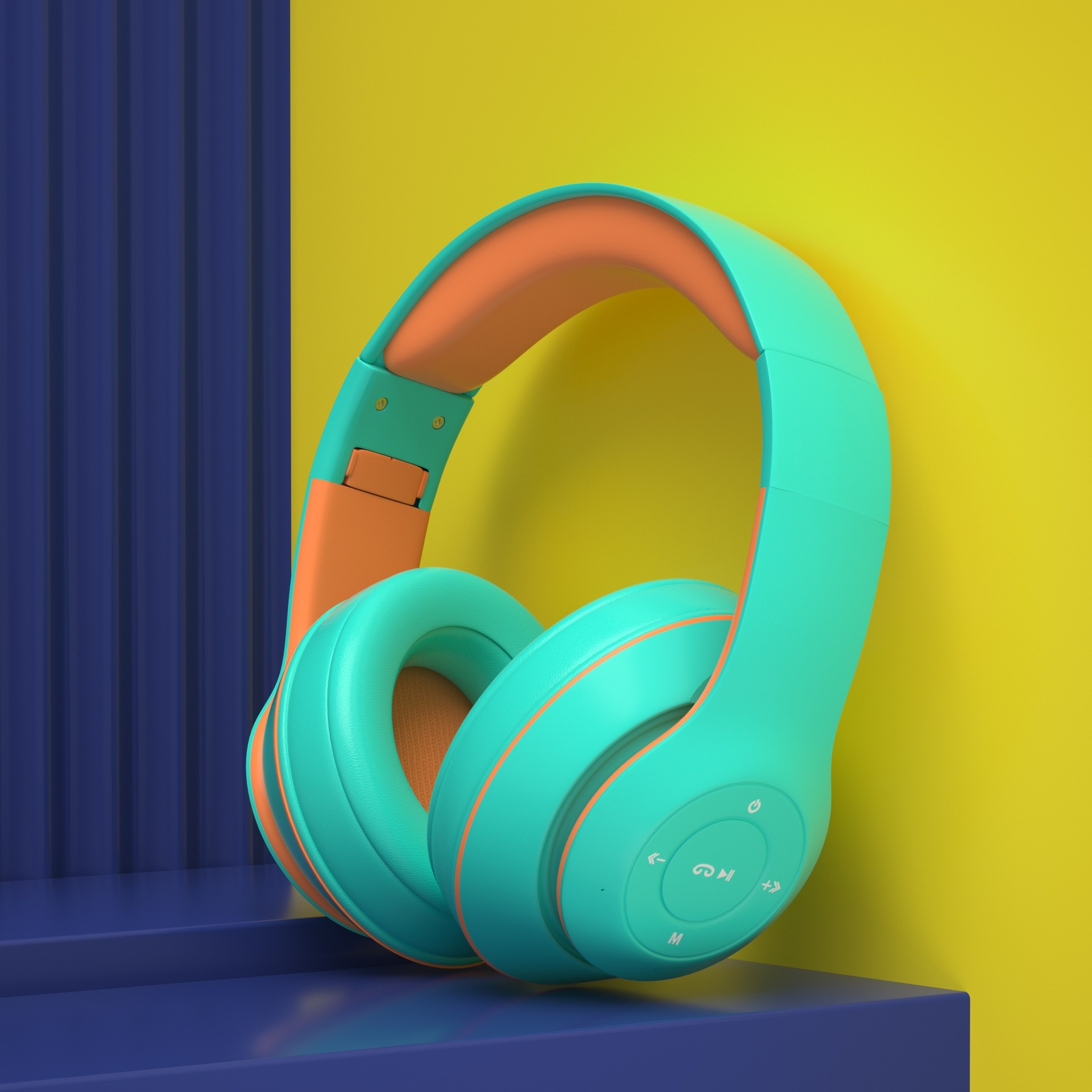 Wireless Bluetooth 5.2 Over-Ear Headphones with 40mm Drivers, Deep Bass, 25-Hour Battery Life, TF Card Slot & 3.5mm AUX Wired Mode, Foldable Headset