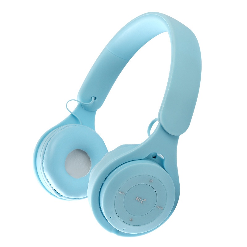 Foldable Wireless Bluetooth 5.0 On-Ear Headphones with Built-in Mic, 40mm Drivers, 10-Hour Battery Life, Noise Reduction & Soft Comfort Ear Cushions