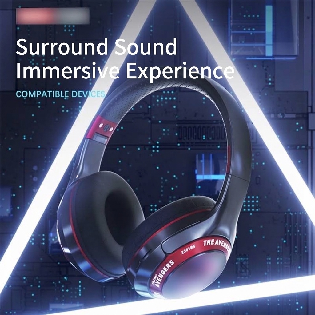 Active Noise Cancelling Wireless Bluetooth 5.0 Headphones with 40mm Drivers, Deep Bass Sound, Extended Playtime & Ergonomic Over-Ear Cushions for Travel