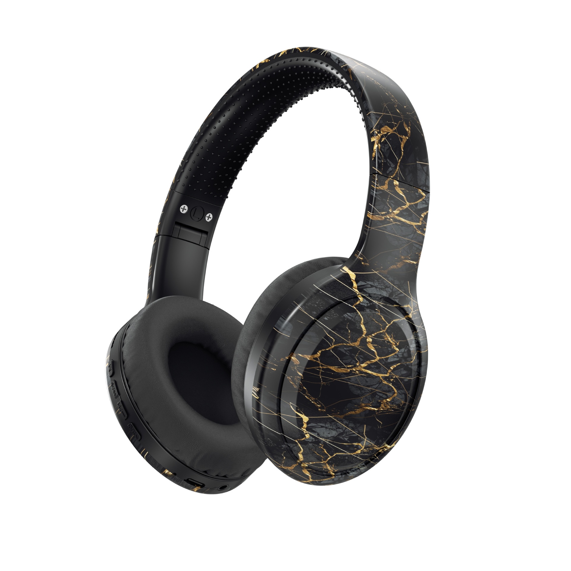 Active Noise Cancelling Wireless Bluetooth 5.0 Over-Ear Headphones with 40mm Drivers, Deep Bass, 30-Hour Battery Life & Memory Foam Ear Pads