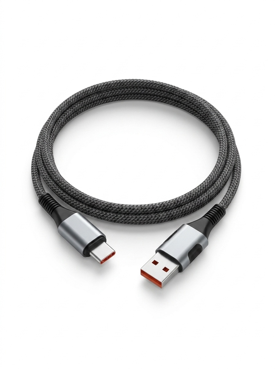 2.4A Multi Charging Cable, Nylon Braided Fast Charger Data Sync Cord for Multiple Devices