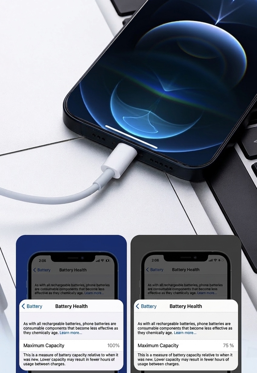 PD snellaadkabel USB-C naar Lightning, slimme chip MFi-gecertificeerde kabel voor iPhone 14/13/12