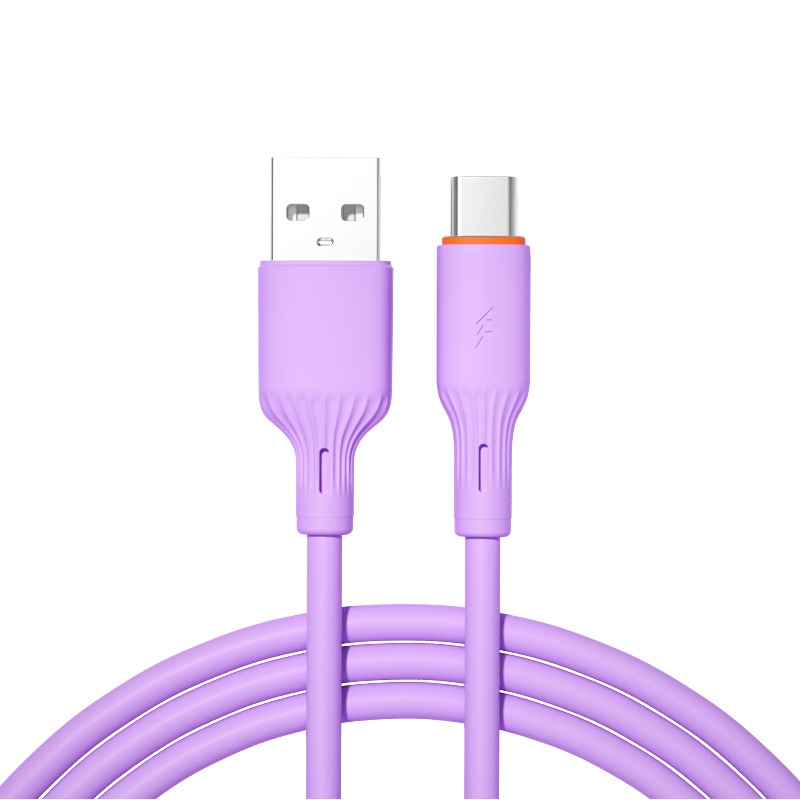 66W Liquid Silicone Super Fast Charging Cable, Low-Temp Safe Charger Cord for Smartphones