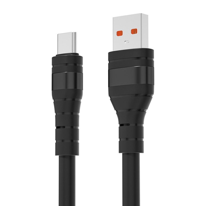 66W 5A Fast Charging USB Cable, Durable Cord with Reinforced TPE Joints for Extended Lifespan