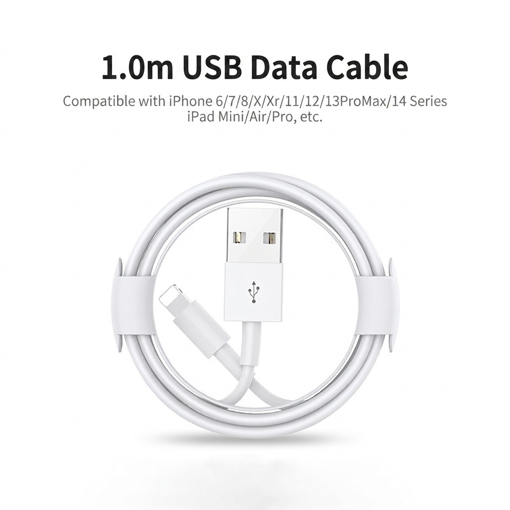 20W PD Fast Charger Block & USB-C to Lightning Cable Set, Wall Adapter for iPhone