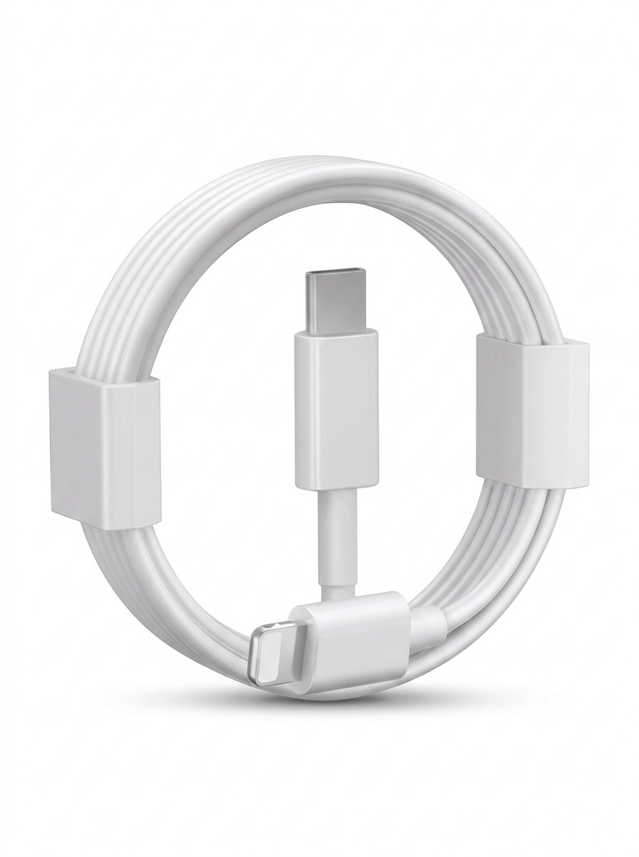 20W PD Fast Charger Block & USB-C to Lightning Cable Set, Wall Adapter for iPhone