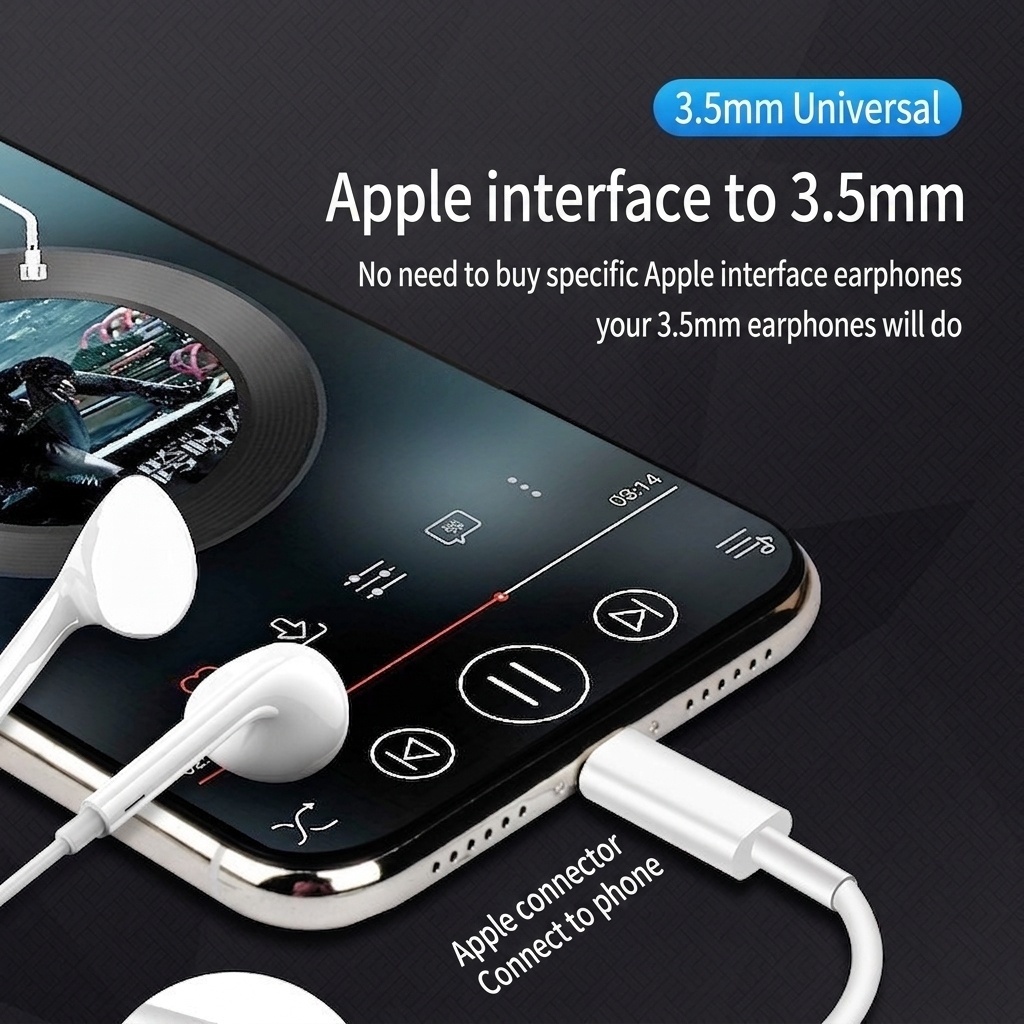 2-in-1 Dual Chip Audio & Charge Adapter, Headphone Jack Splitter for Phones and Tablets