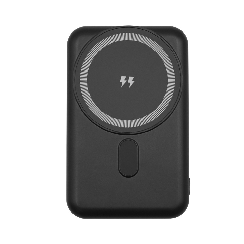 10000mAh Magnetic Wireless Power Bank with Kickstand, 15W Wireless & 22.5W Wired Fast Charging, White/Black