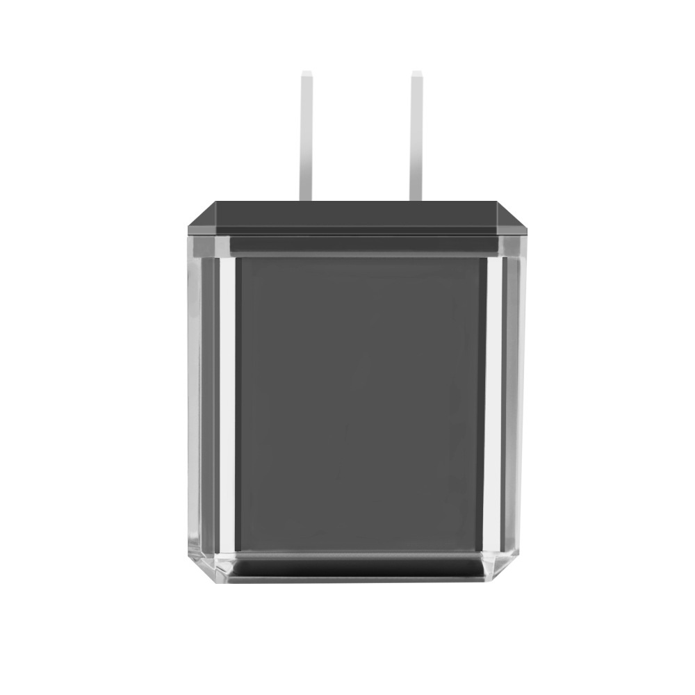 20W USB-C PD Fast Charger Wall Plug, Dual Port USB-A/C Adapter for Mobile Devices, Light Green/White/Black