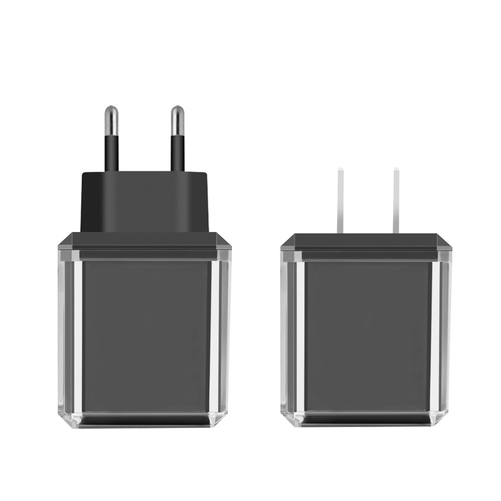 20W USB-C PD Fast Charger Wall Plug, Dual Port USB-A/C Adapter for Mobile Devices, Light Green/White/Black